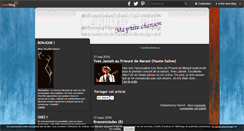 Desktop Screenshot of ma-petite-chanson.com